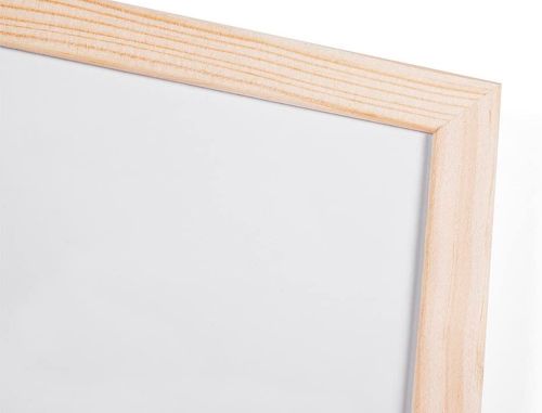 Quadro branco q-connect 200x100 cm com caixilho de madeira , Q-connect , 13285 , 5705831035768